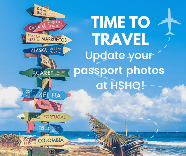 passport photos at a professional photography studio in Denton, Texas