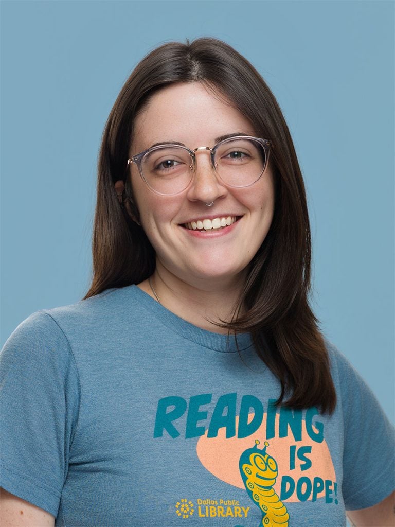 Event headshots at a public library