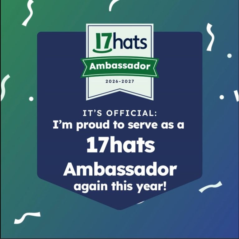 17Hats Ambassador for the 2026–27 season